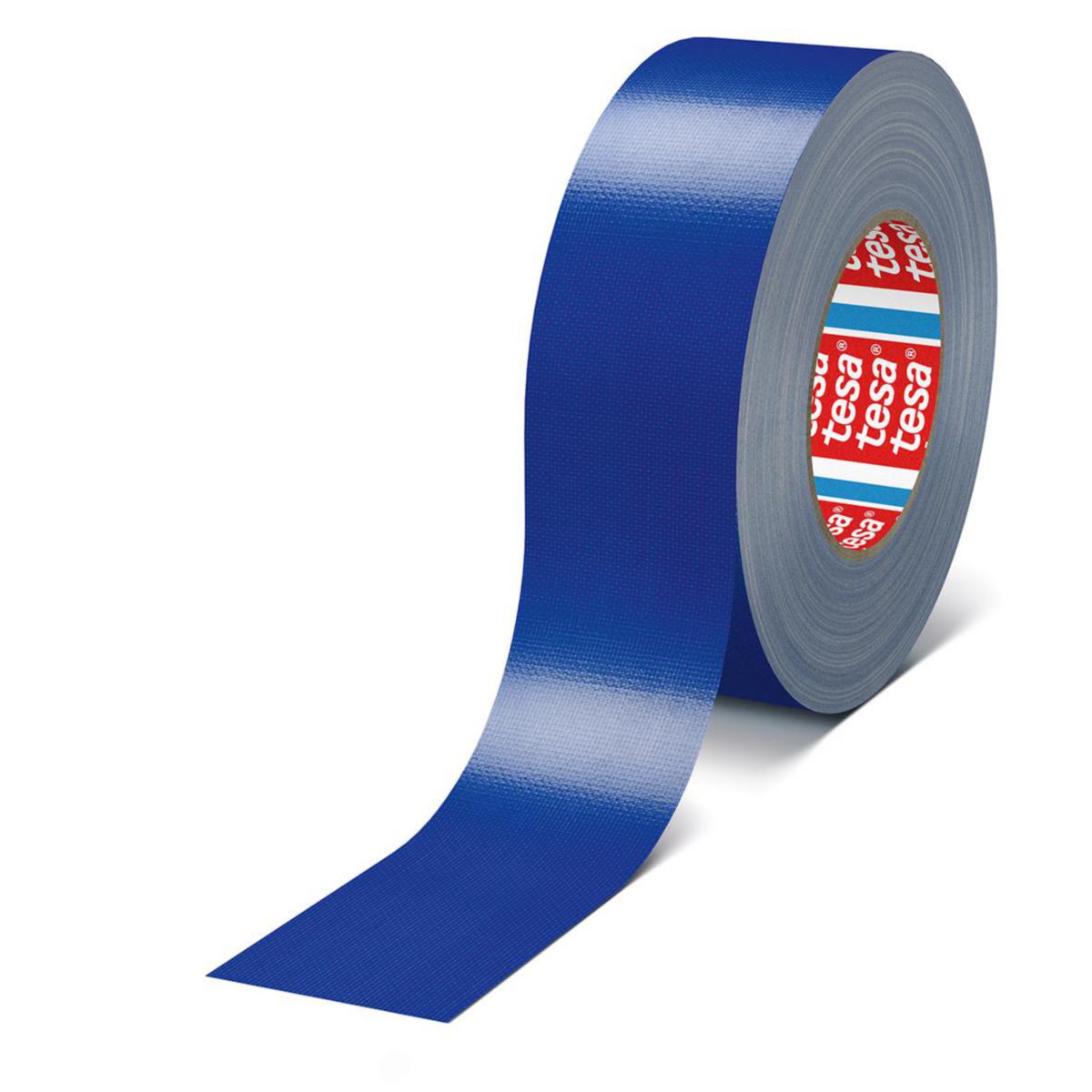Vävtejp standard, Tesa - VÄVTEJP 50MMX0.260MM 25M BLÅ TESA