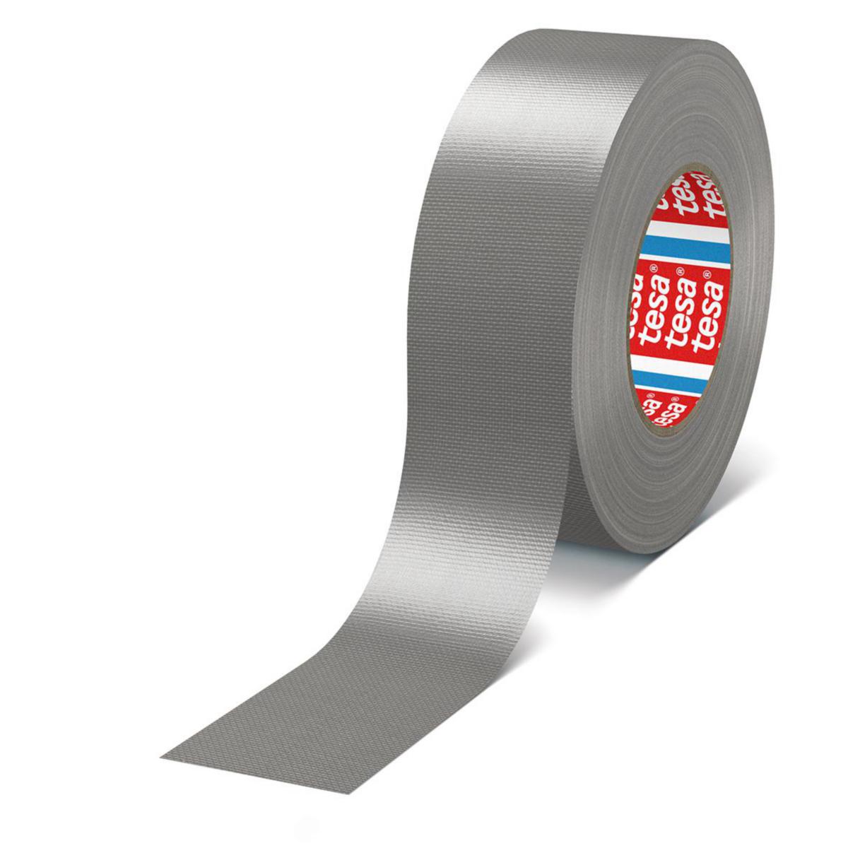 Vävtejp standard, Tesa - VÄVTEJP 50MMX0.260MM 25M SILVER/MATT TESA