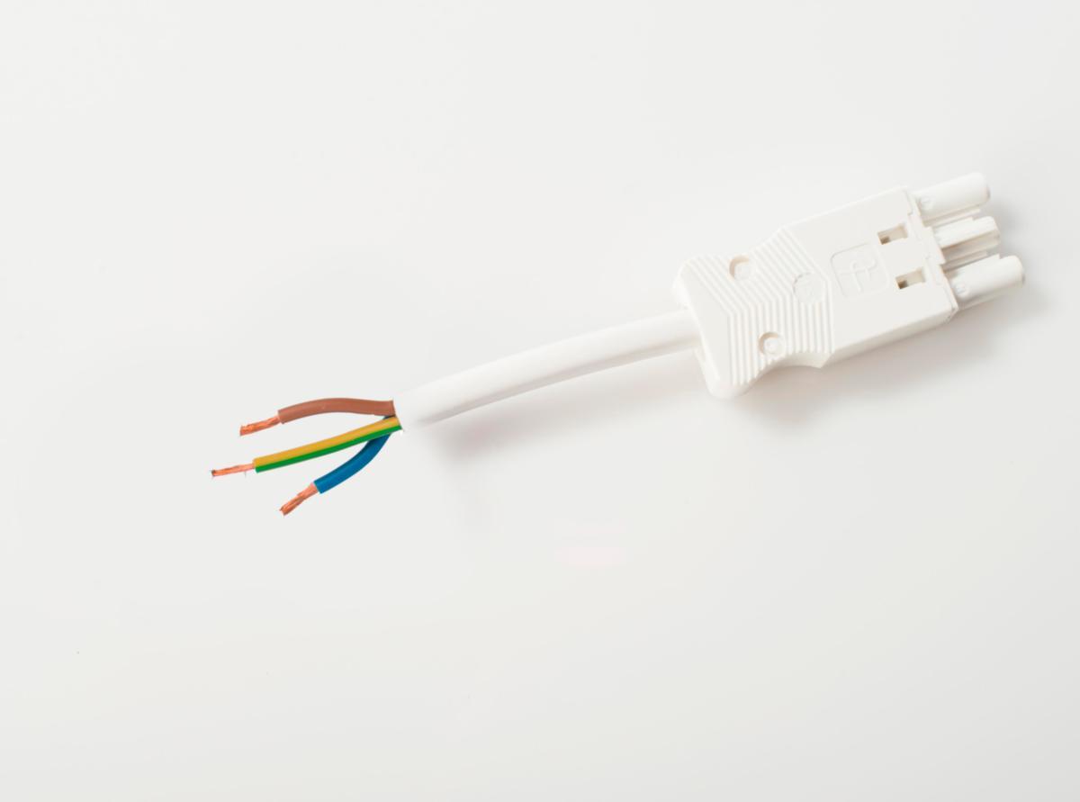 Anslutningskabel Hona-fri ände - KABEL 3P 1.5MM2 3M HO-FRI HF V 96595330