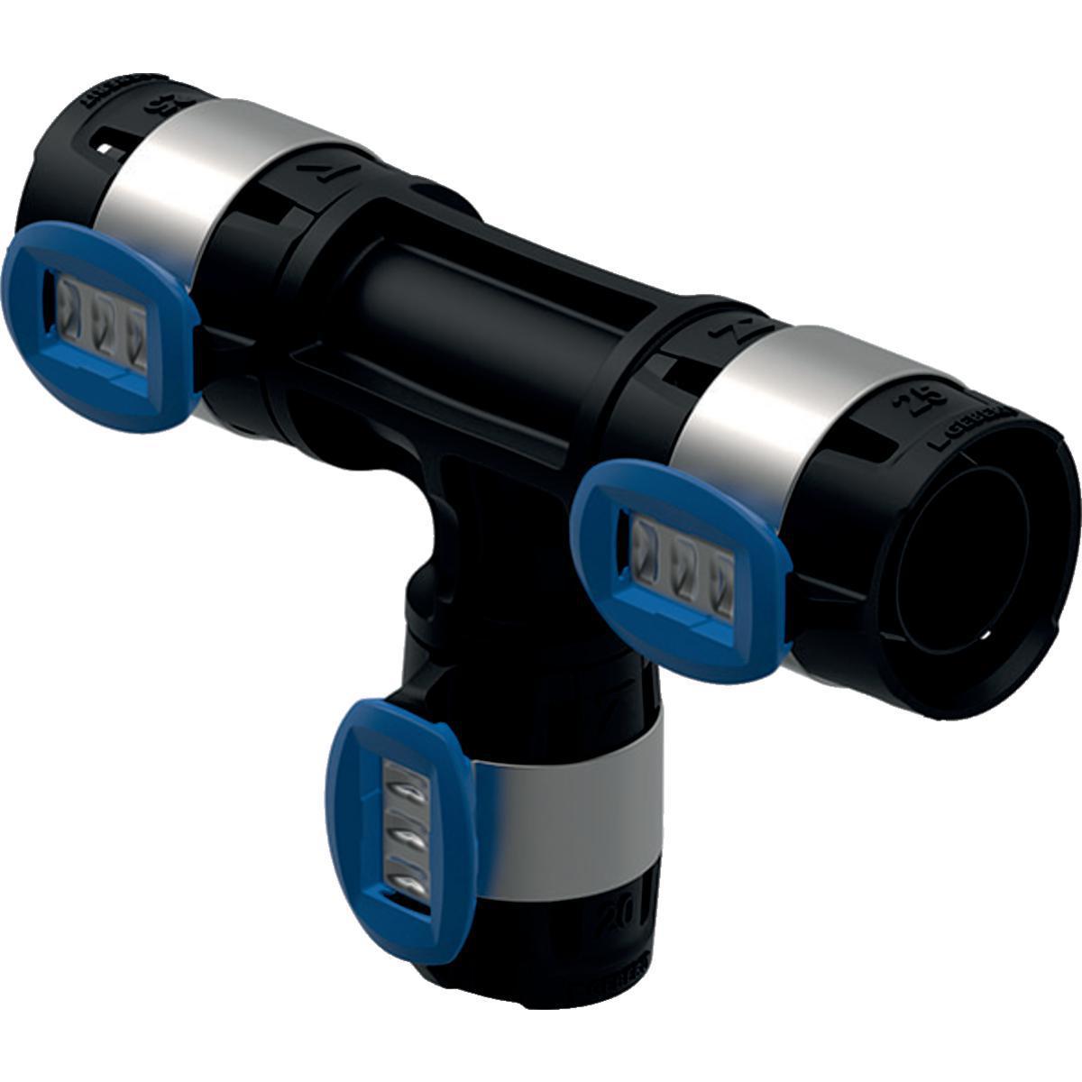 T-rör reducerat FlowFit, Geberit - FLOWFIT T-RÖR RED 20X16X16 PPSU, GEBERIT