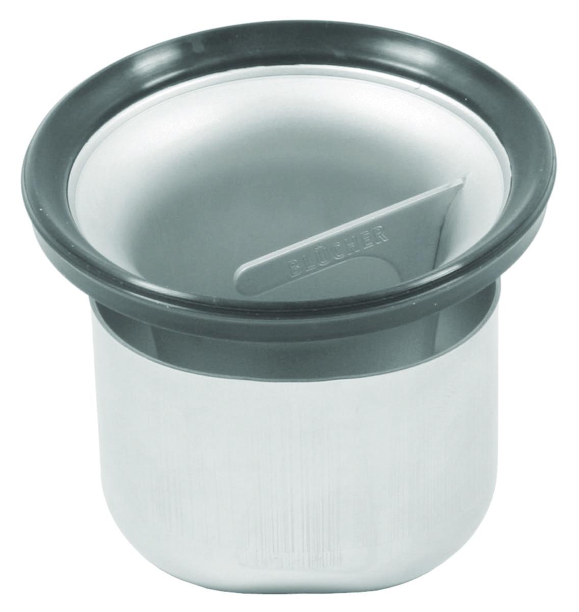 Vattenlås delbart för till Blucher Drain 150-brunnar, Blucher Waterline - BLÜCHER VATTENLÅS VL502-110N RF STÅL