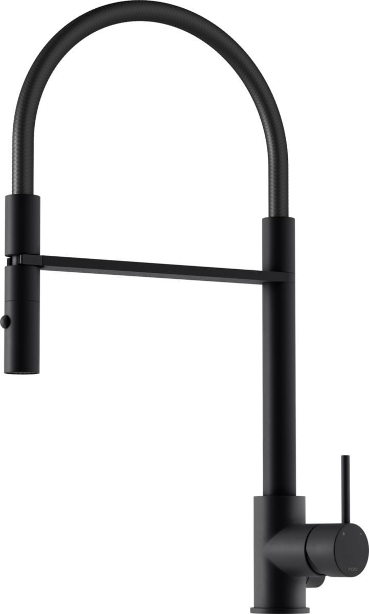 Köksblandare INXX II miniprofi med avst, Mora - MORA INXX II KÖKSBL. MINIPROFI MB. MED DM.AVST. MATTSVART