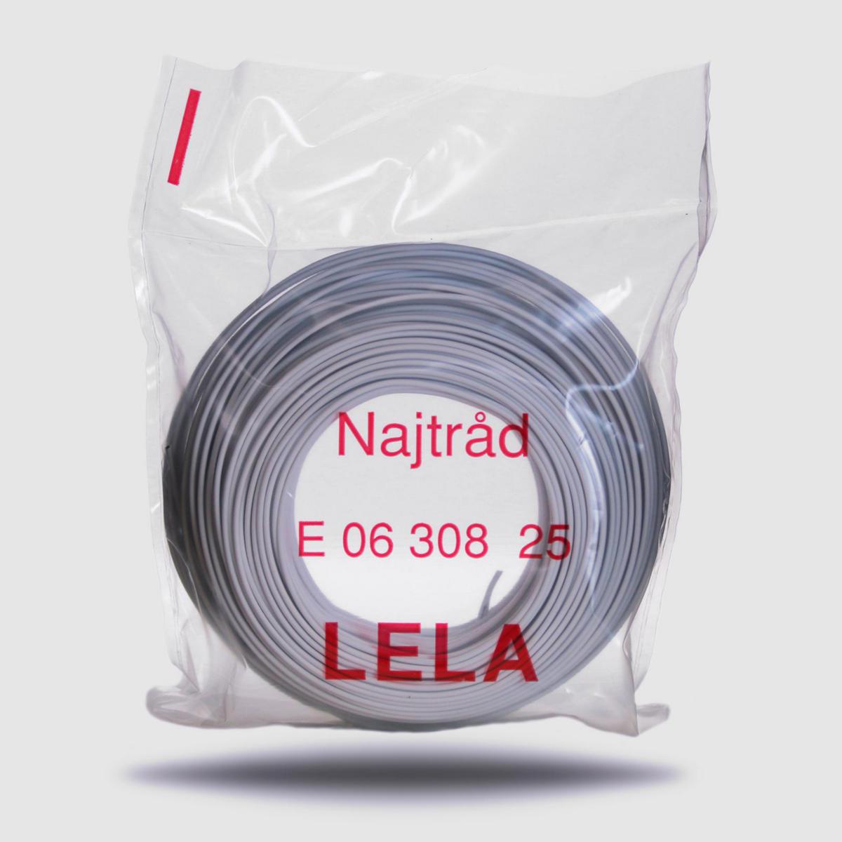 Najtråd - BÄRTRÅD 2MM VIT RING/100