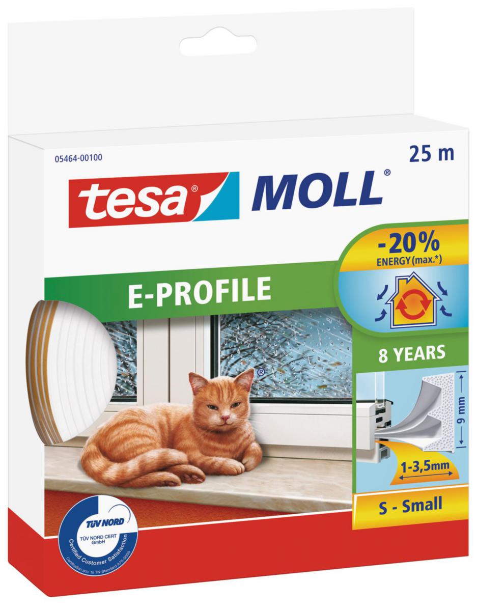 Tätningslist E-list - TÄTNINGSLIST E-LIST EPDM 25MX9MMX4MM, VIT