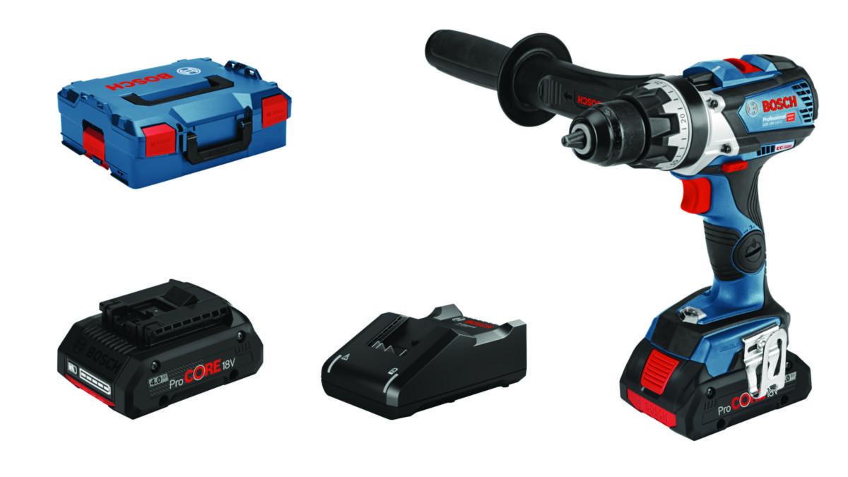 Borrskruvdragare Bosch GSR 18V-110C - SKRUVDRAGARE BOSCH GSR18V-110C 2X4,0AH L-BOXX 110 NM