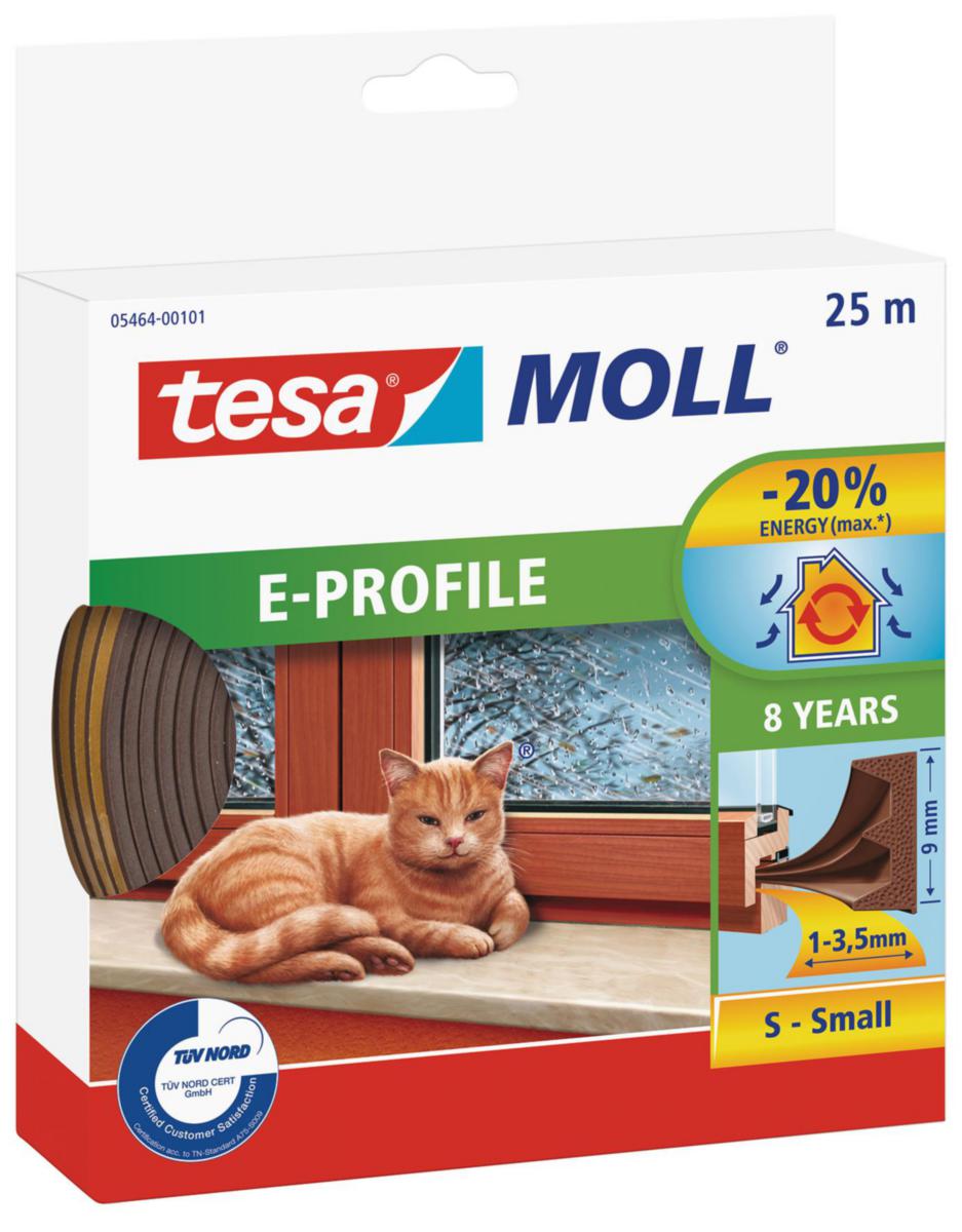 Tätningslist E-list - TÄTNINGSLIST E-LIST EPDM 25Mx9MMx4MM, BRUN