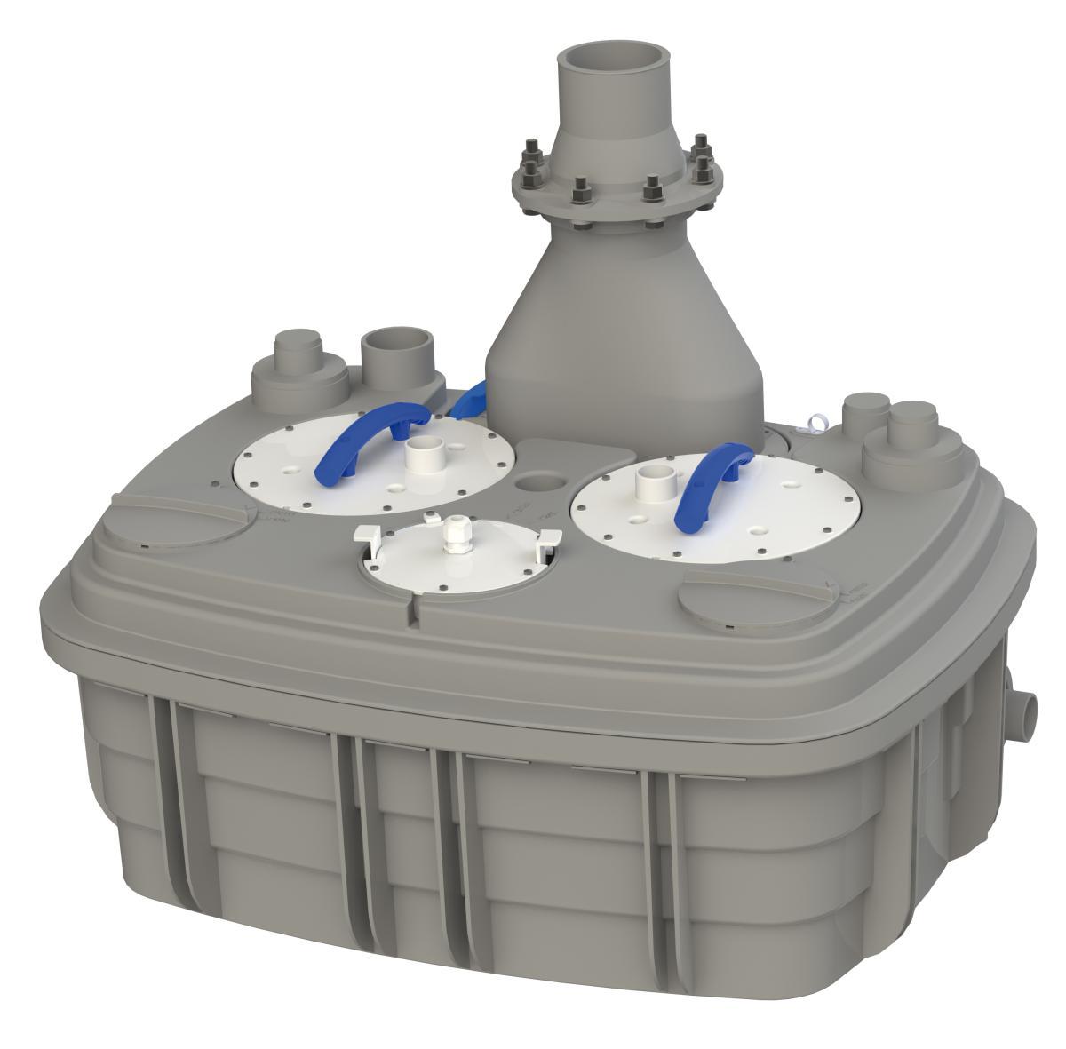 Avloppspumpstation Sanicubic 2 XL, Saniflo - SANICUBIC 2 XL PUMPSTATION FÖR KOMMERSIELLT