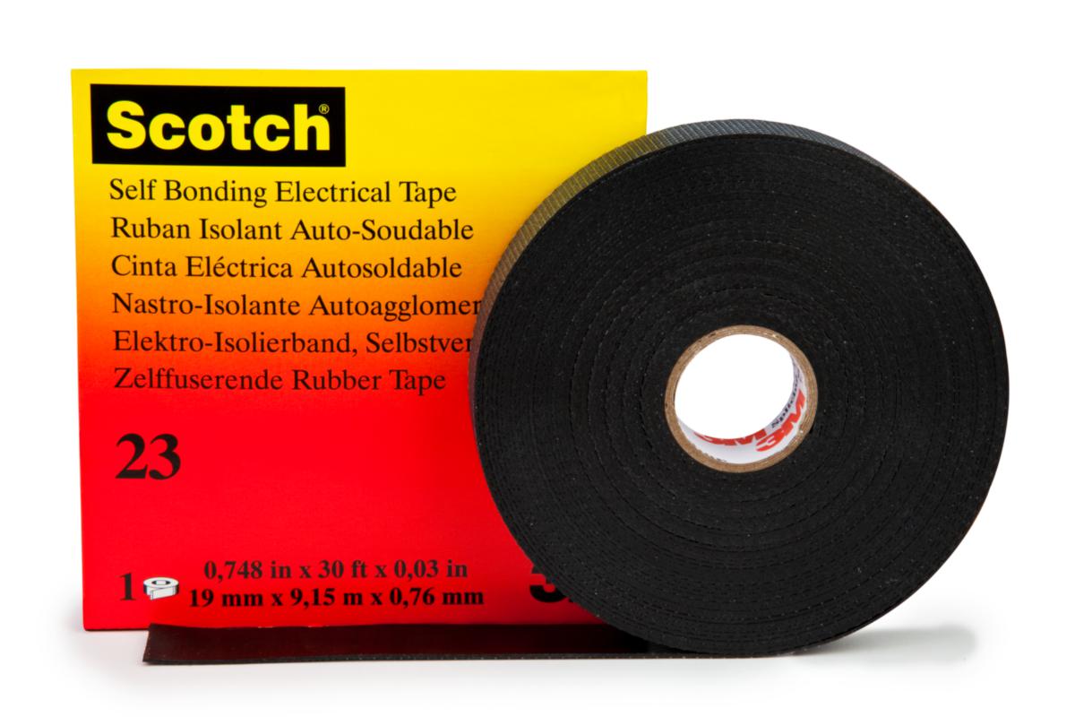 Vulktejp Scotch 23 - VULKTEJP 23 9,1M X 38MM