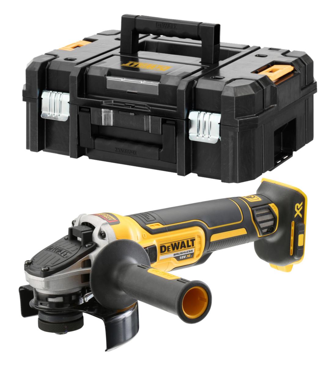 Vinkelslipmaskin DEWALT DCG405NT SOLO - VINKELSLIP DEWALT DCG405NT 18V. 125MM. SOLO. TSTAK