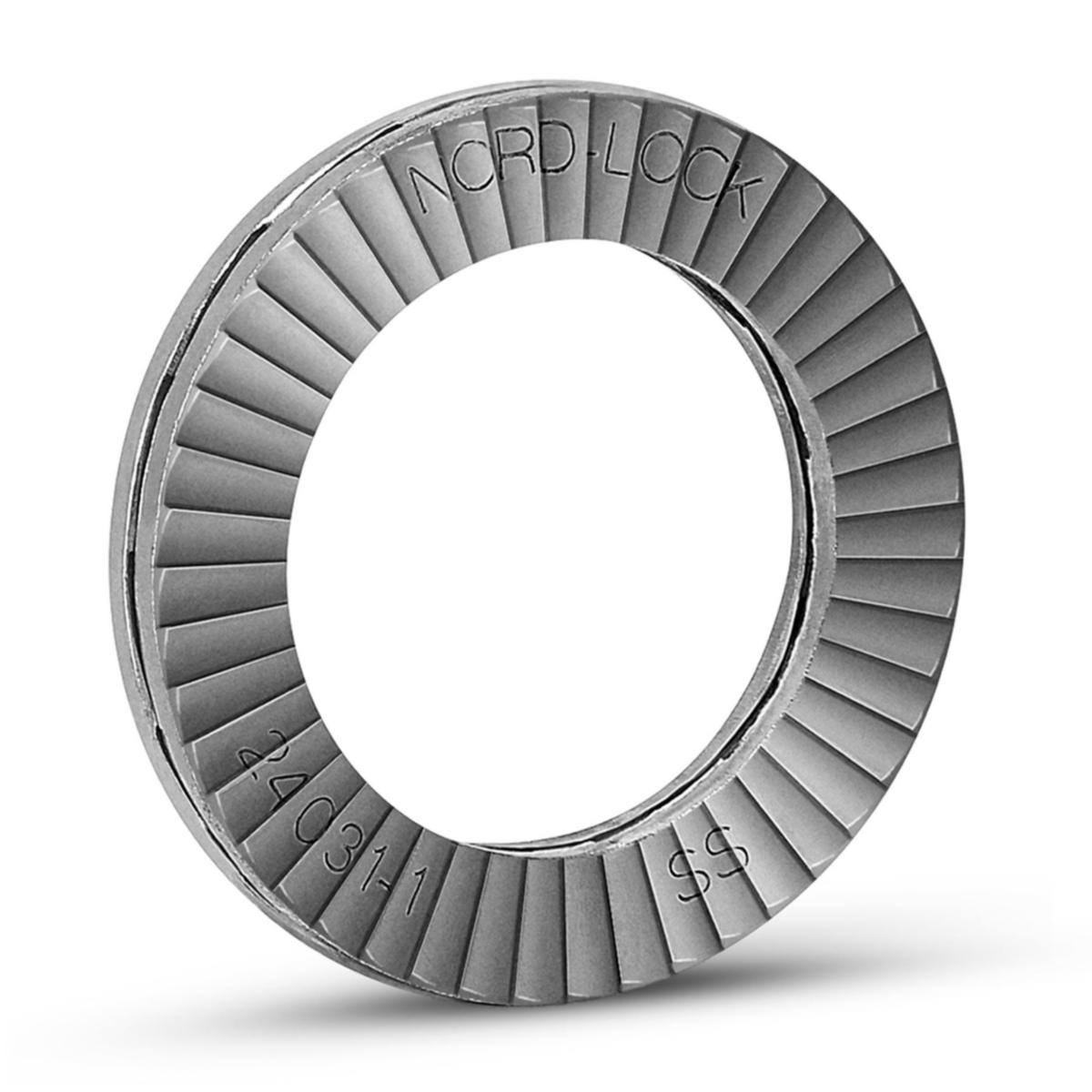 Låsbricka NORD-LOCK ® A4 rostfri - LÅSBRICKA NORDLOCK NL42SS 43,2X63,0X6,8 ROSTFRI 25/FP