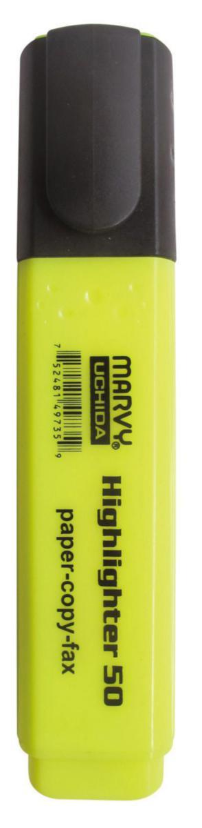 Överstrykningspenna Marvy - ÖVERSTRYKNINGSPENNA 50 GUL MARVY