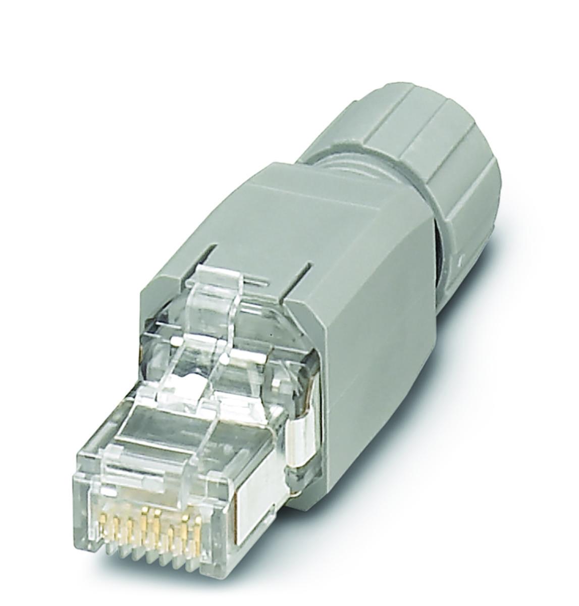 Modularkontakt med snabbanslutning, Phoenix - KONTAKT RJ45 C5E STP IP20 VS-08-RJ45-5-Q/IP20