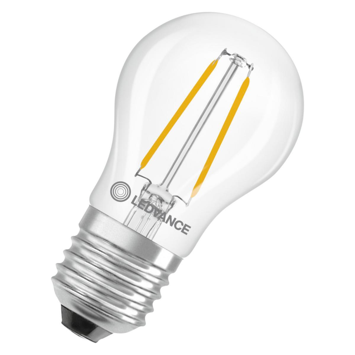 LED-lampa Performance, Klot, Filament, ej dimbar - LED KLOT 15 KLAR 827 E27 4099854467837