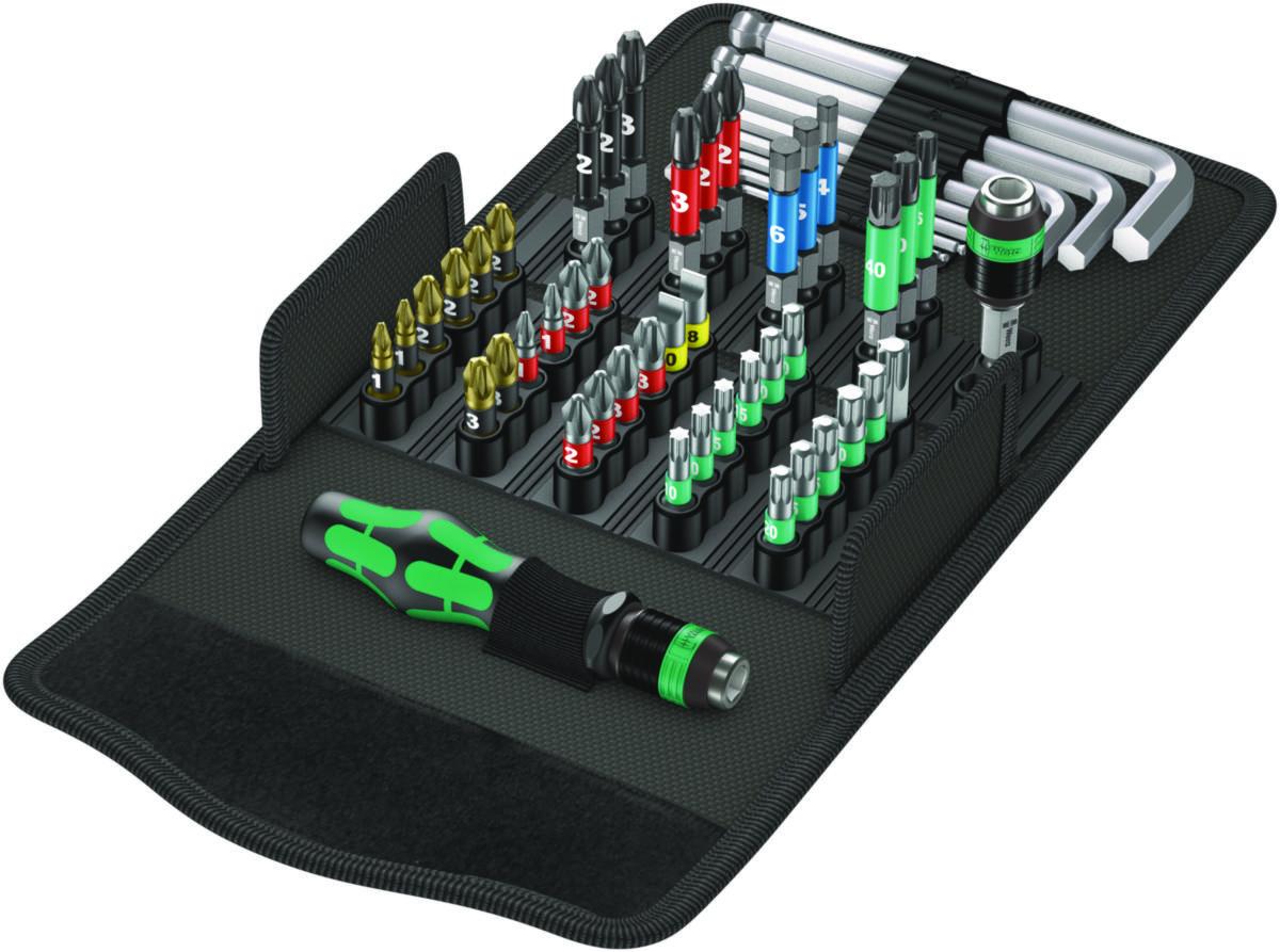 Bitssats Wera Kraftform Kompakt 100 - BITSSATS WERA KRAFTFORM KOMPAKT 100 52 DELAR