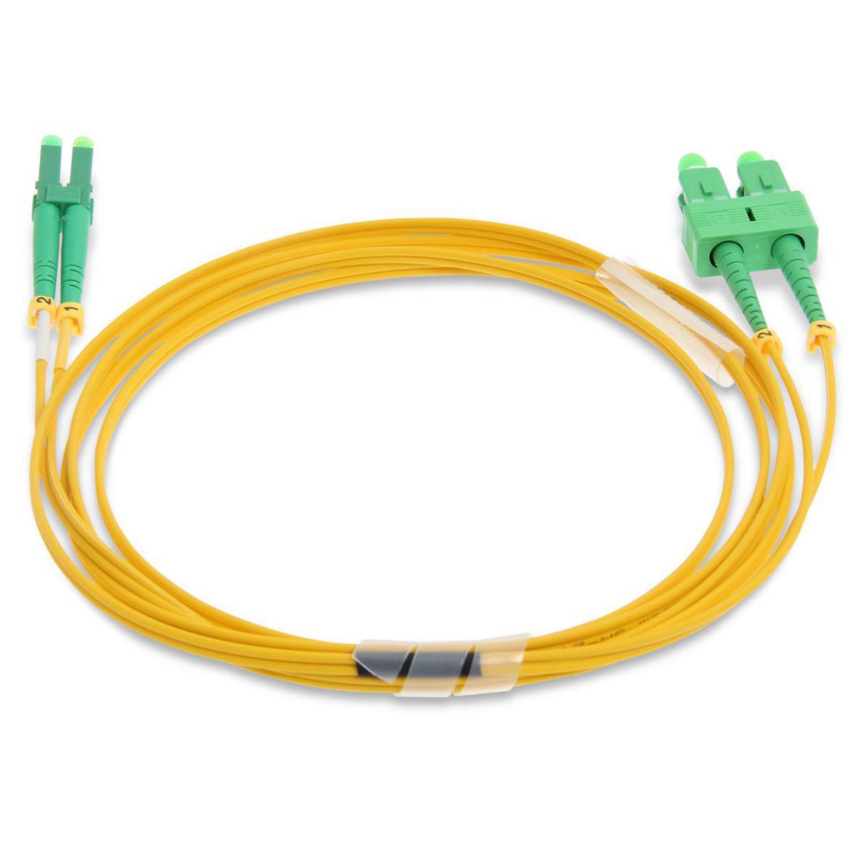 Fiberkablage SM Duplex SC/APC-LC/APC OS2 9/125 - KABL 2XSC-LC APC SM 3M GUL 41F-S1-LC-SC-03A