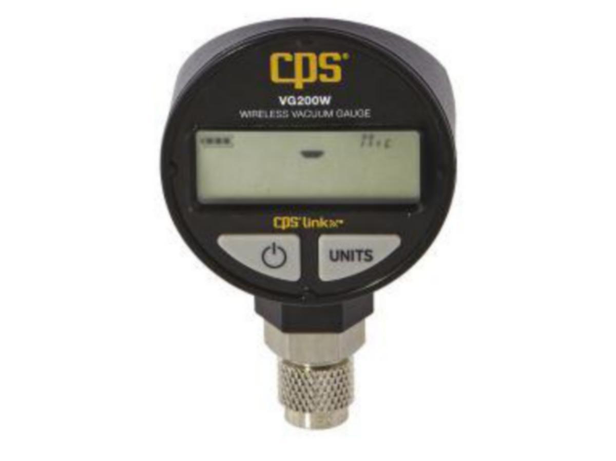 Elektronisk vakuummeter VG200W - VG200W ELEKTRONISK VAKUUMMETER MED BLUETOOTH