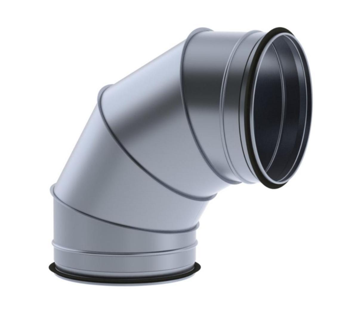 Böj 90° Syrafast stål 316L, ETS - BÖJ NV-H 200-90 RF SYRAFAST ETS