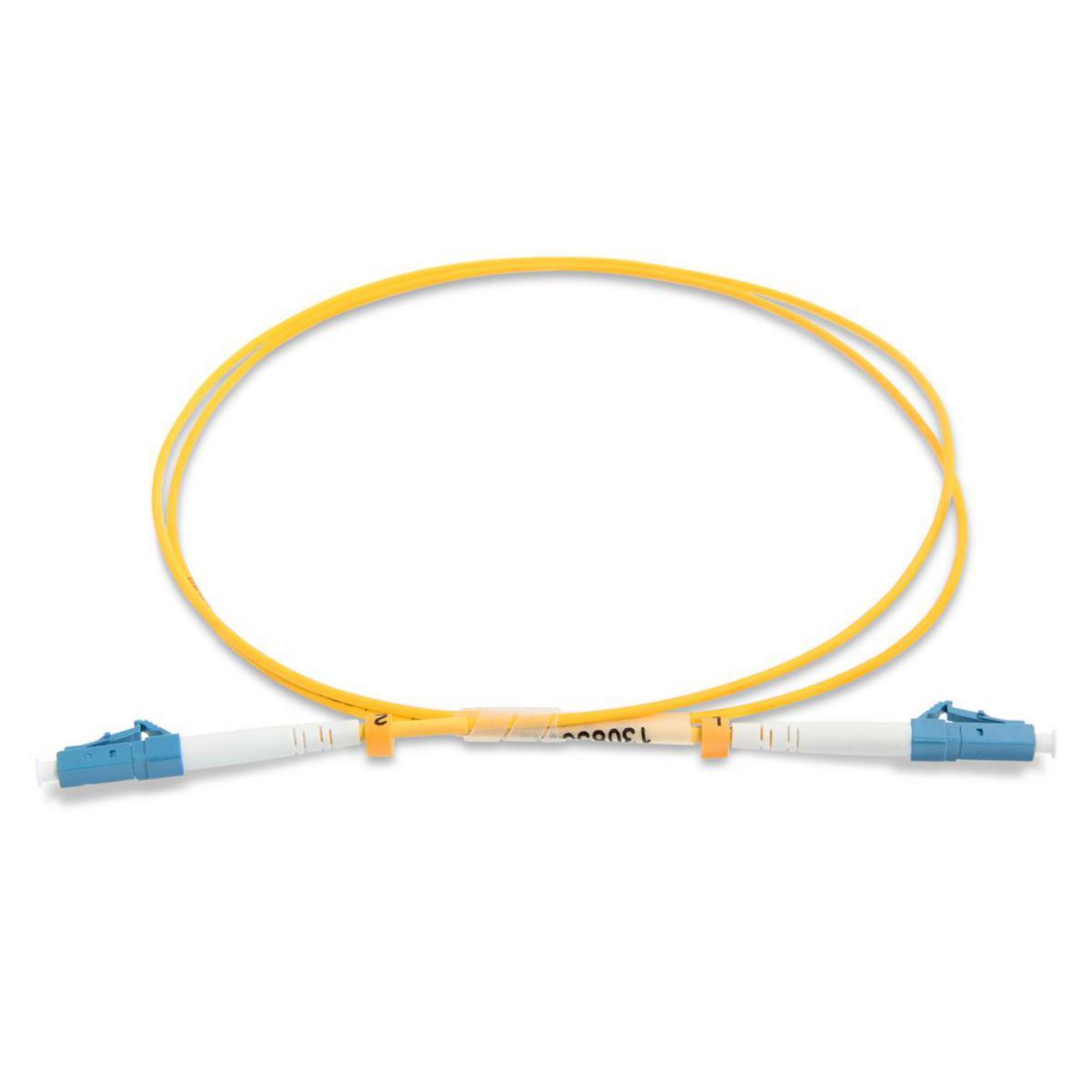 Fiberkablage SM Simplex LC/UPC-LC/UPC OS2 9/125 - KABL 1XLC-LC UPC SM 7M GUL 41E-S1-LC-LC-07U