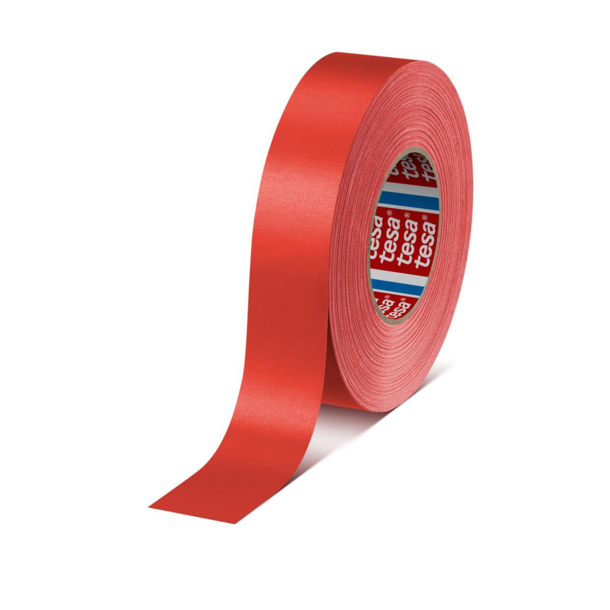 Vävtejp Tesa 4651 - VÄVTEJP TESA 4651 VÄV RÖD 50MX38MM