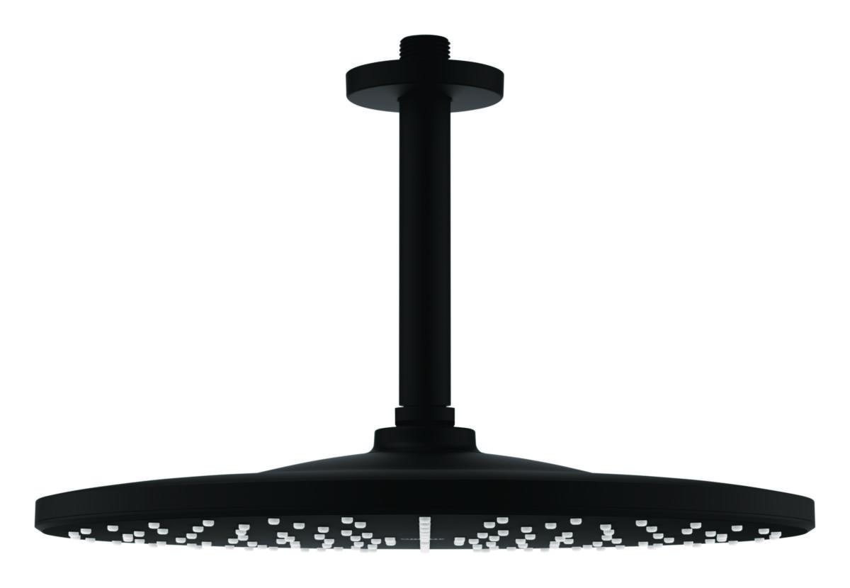 Takdusch Rainshower Mono, Grohe - GROHE TAKDUSCH RAINSHOWER MONO 310, L=142MM, SVART