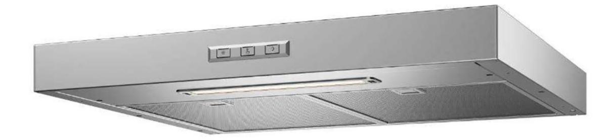 Spiskåpa monolit 600mm rf acetec - spiskåpa monolit, rost...