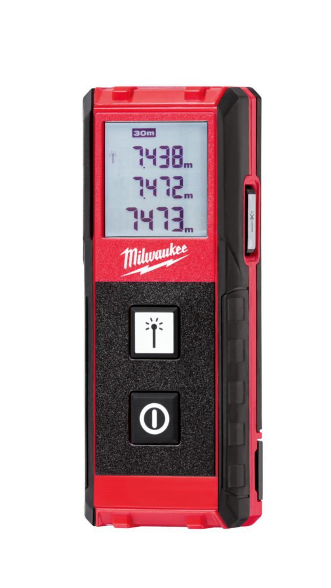 Laserdistansmätare Milwaukee LDM 30 - LASERDISTANSMÄTARE MILWAUKEE 0.15-30 M RÄCKVIDD.IP54. 2XAAA