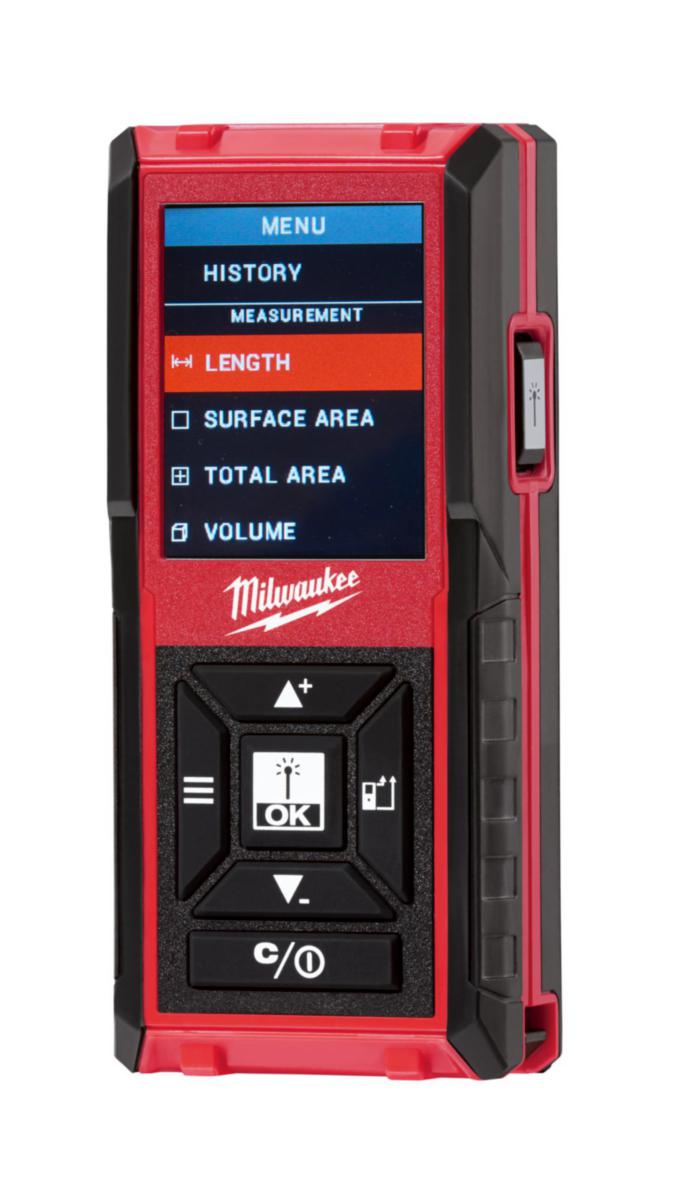 Laserdistansmätare Milwaukee LDM 45 - LASERDISTANSMÄTARE MILWAUKEE 0.15-45 M RÄCKVIDD.IP54.110 G