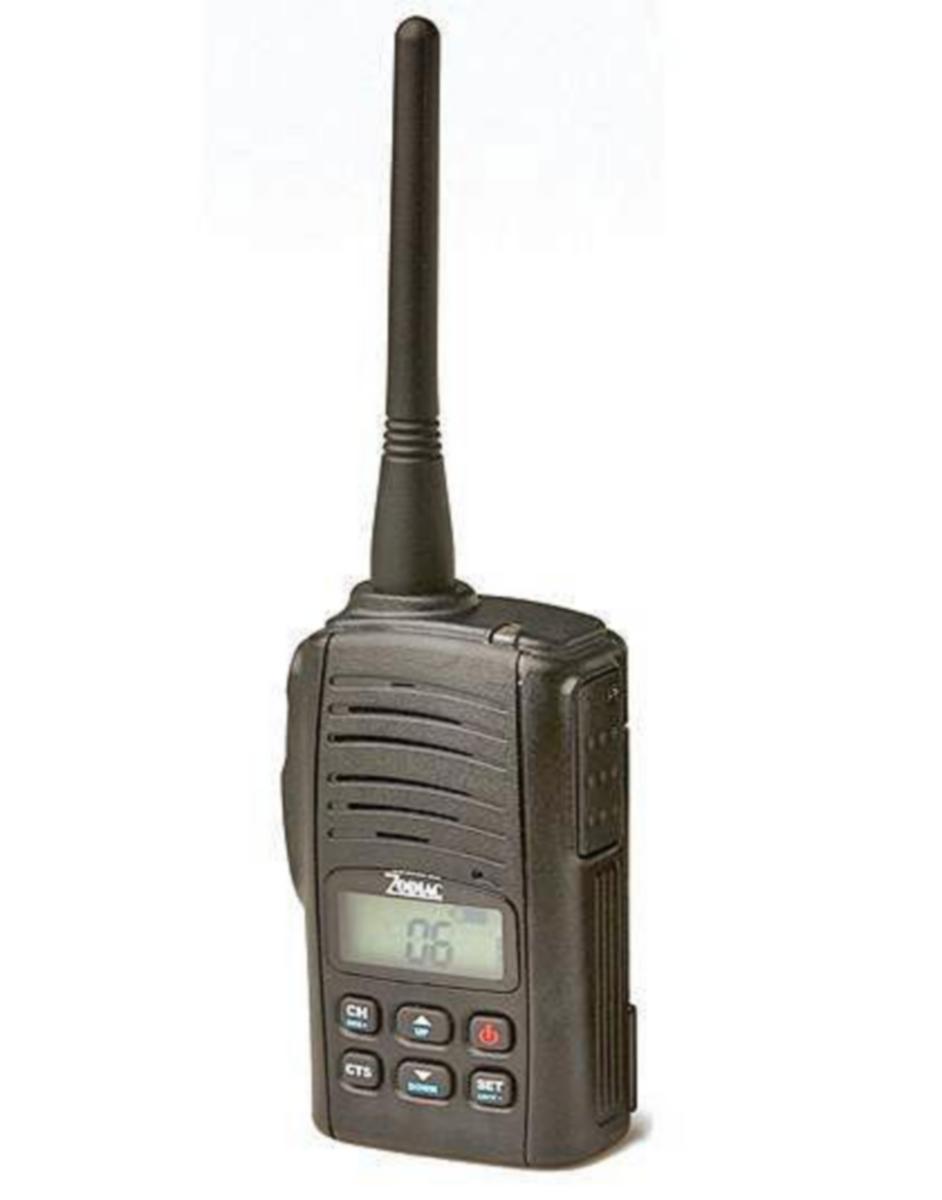 Komradio, Freetalk Pro, 444-446 MHz - KOMRADIO 444 + 446 MHZ SVART ZODIAC FREETALK PRO 30256