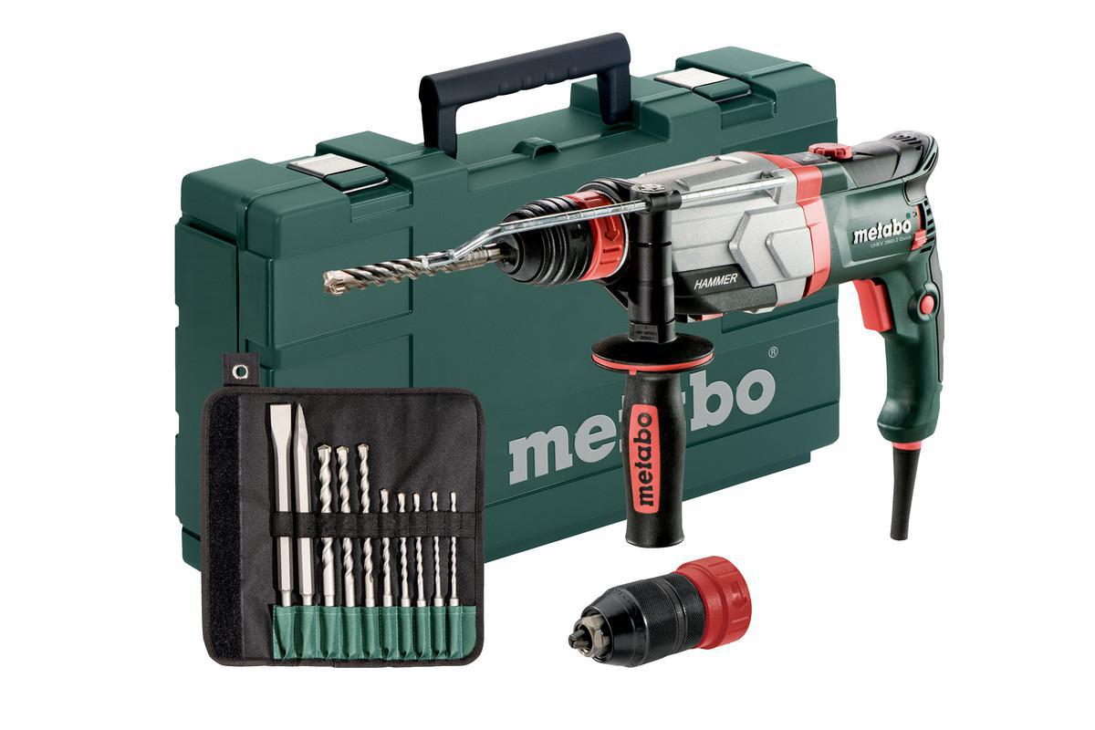 Multihammare Metabo UHEV 2860-2 QUICK SET - KOMBIHAMMARE METABO UHEV2860-2 1100W MED BORR/MEJSELSET 10ST