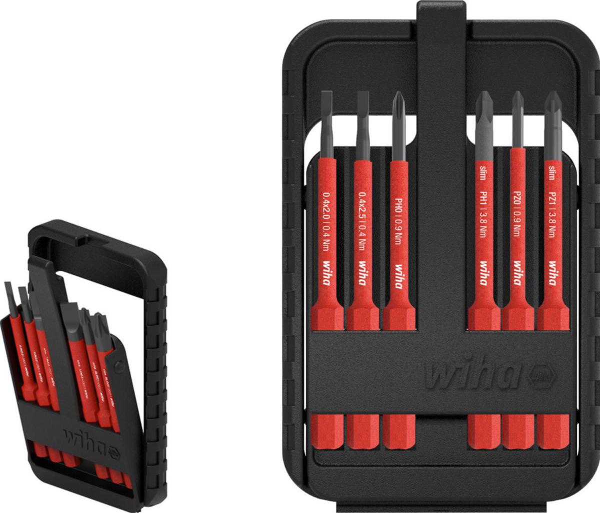 Bitssats Wiha slimBit Electric - BITSSATS WIHA SLIMBIT 6 DEL SL. PZ 1000V