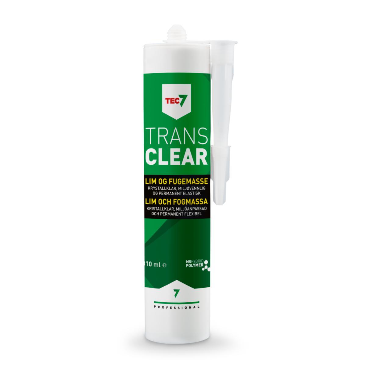 Lim & Fogmassa Tec7 Trans Clear - LIM&FOGMASSA TRANS CLEAR 310 ML TEC7