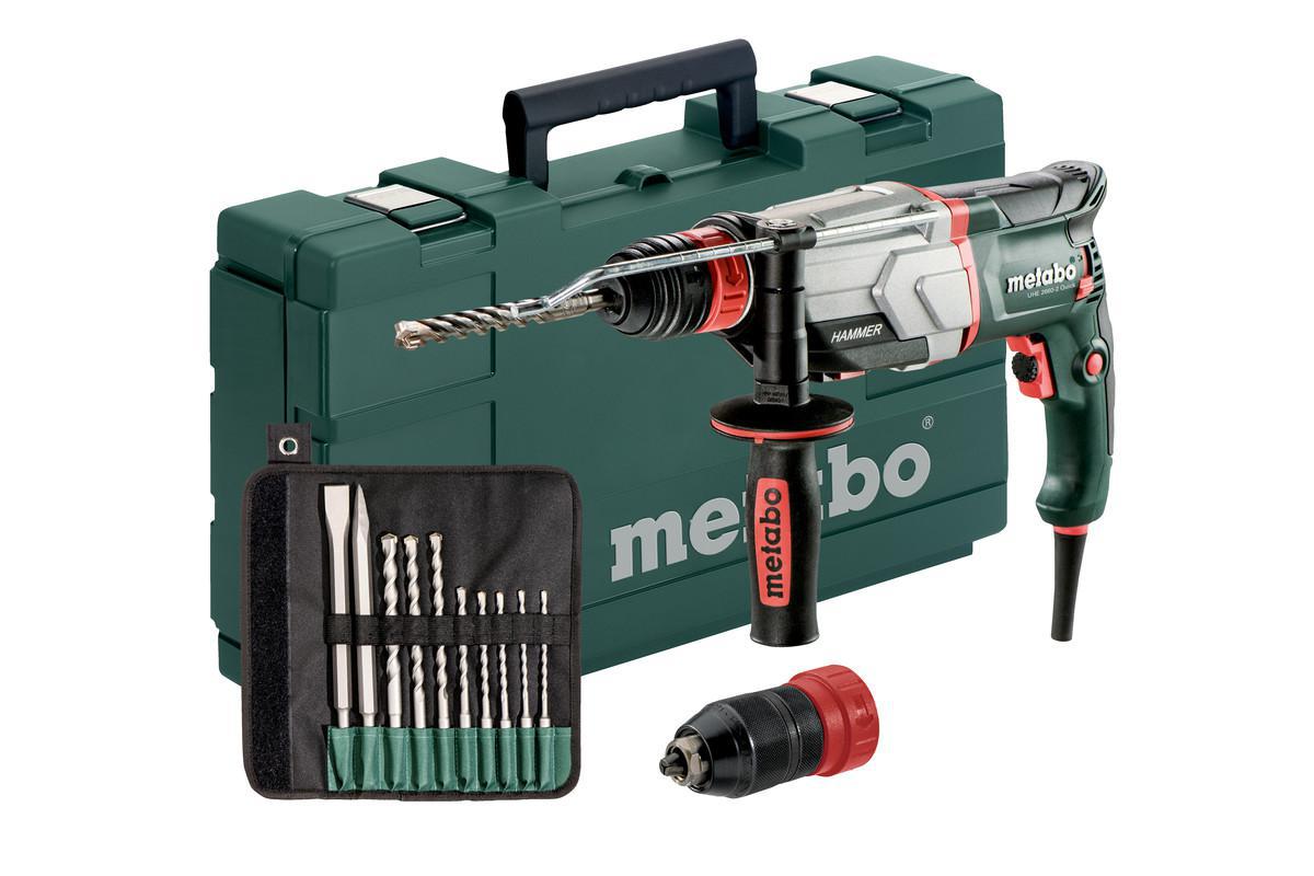 Multihammare Metabo UHE 2660-2 QUICK SET - KOMBIHAMMARE METABO UHE2660-2 800W MED BORR/MEJSELSET 10ST