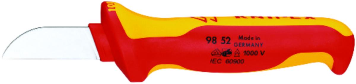 Kabelkniv Knipex 9852 1000V - KABELKNIV KNIPEX 9852-190 1000V