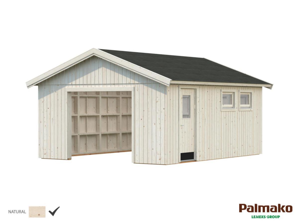 Garage enkel, Andre, 21.5 m², utan port - ENKELGARAGE ANDRE 24,6 M2 OMÅLAT UTAN PORT