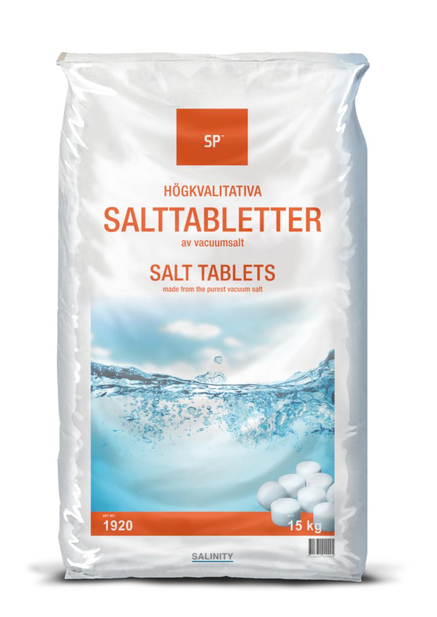 Salttabletter vattenavhärdning - SALTTABLETTER VATTENAVHÄRDNING 25KG/SÄCK