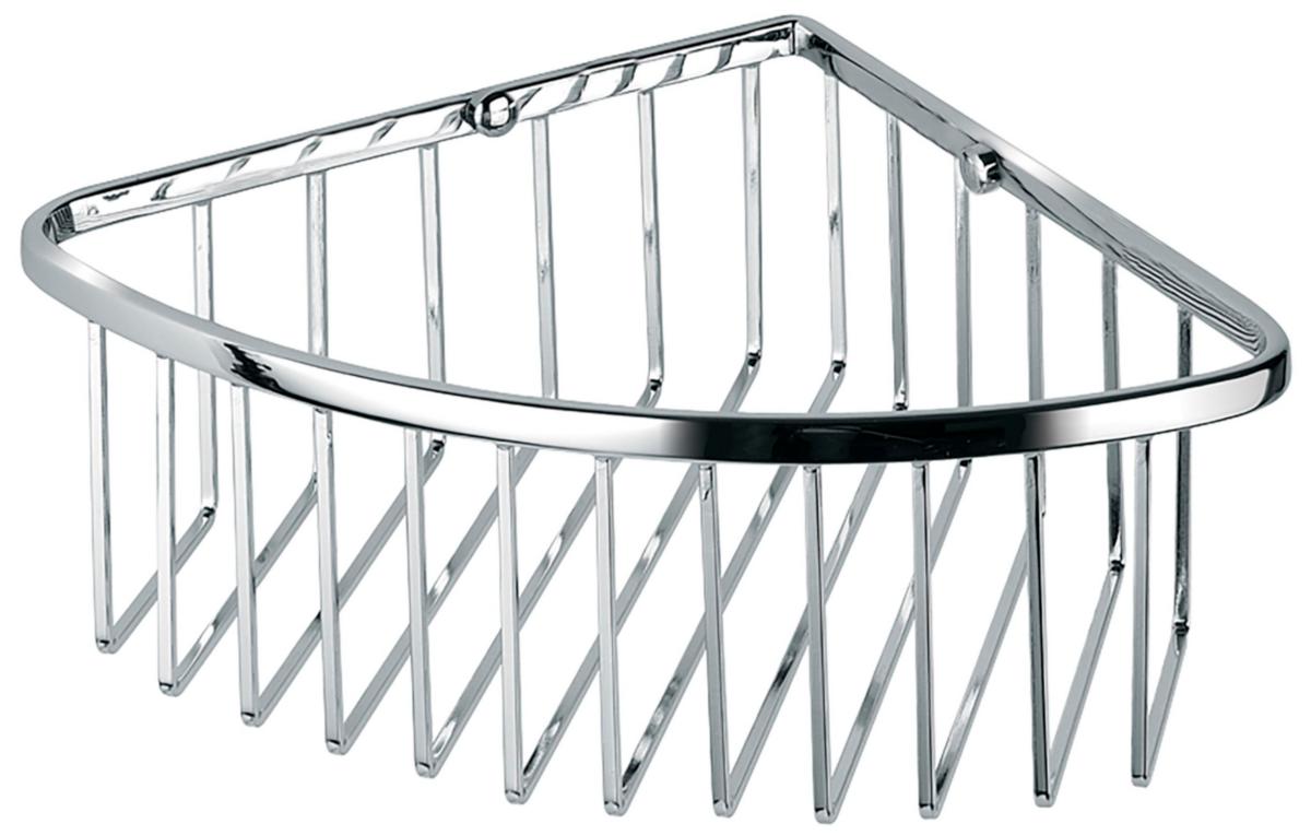 Förvaringskorg, för hörn, ADORA® - FÖRVARINGSKORG ADORA HÖRN ROSTFRI 205x205x90 MM