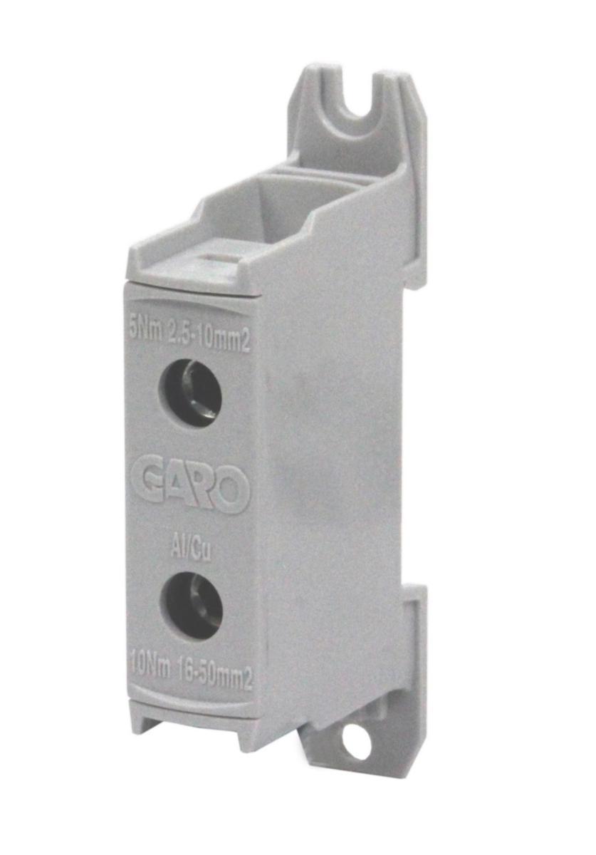 Kopplingsplint GKL för Al/Cu - PLINT GRÅ 50MM2 AL/CU 1P GKL 1X50 GRÅ