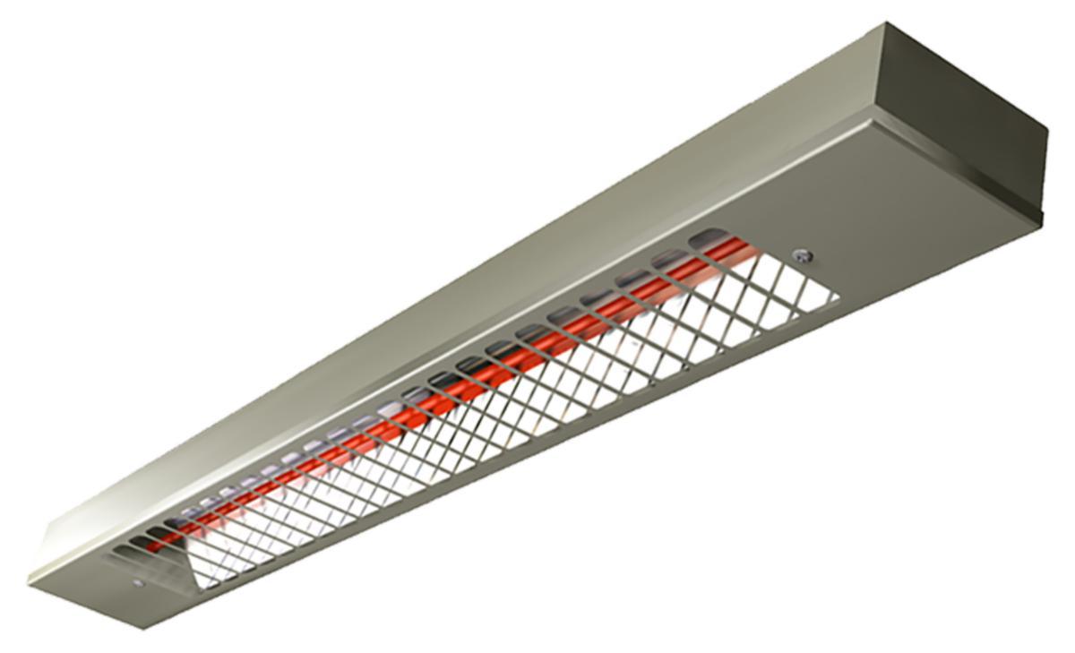 Infravärmare, EIR - INFRAVÄRMARE 500 W IP44 230 V GRÅ EIR 500 ENERGOTECH