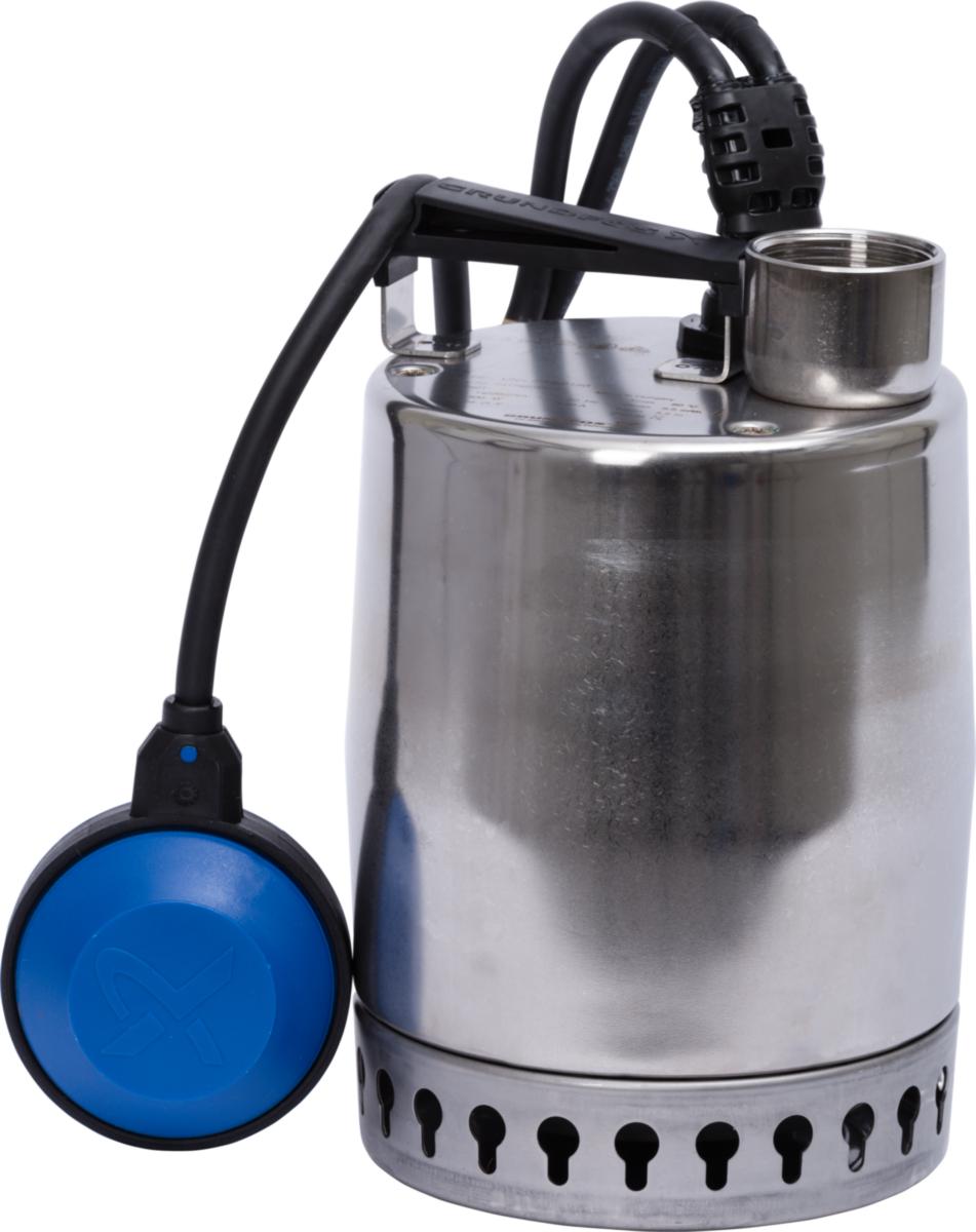 Länspump rostfri med automatik, Grundfos - LÄNSPUMP GRUNDFOS KP150A1 MED AUTOMATIK