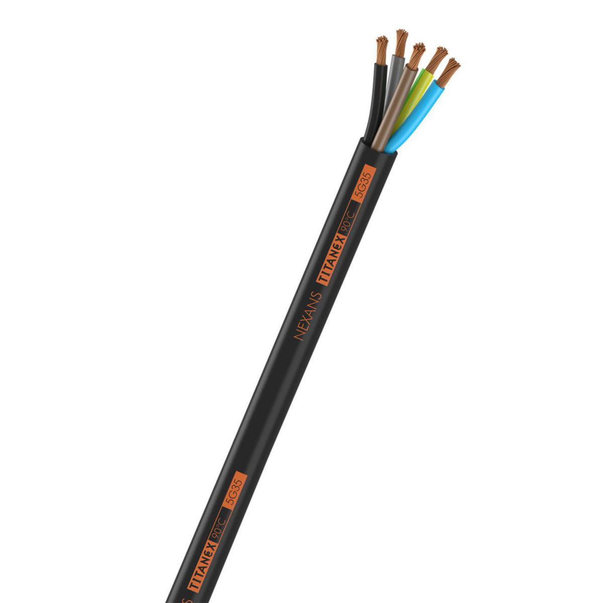 Gummikabel TITANEX (H07RN-F) 450/750V, Nexans - TITANEX H07RN-F 5G6 T500 (*0)           20071798-901-05