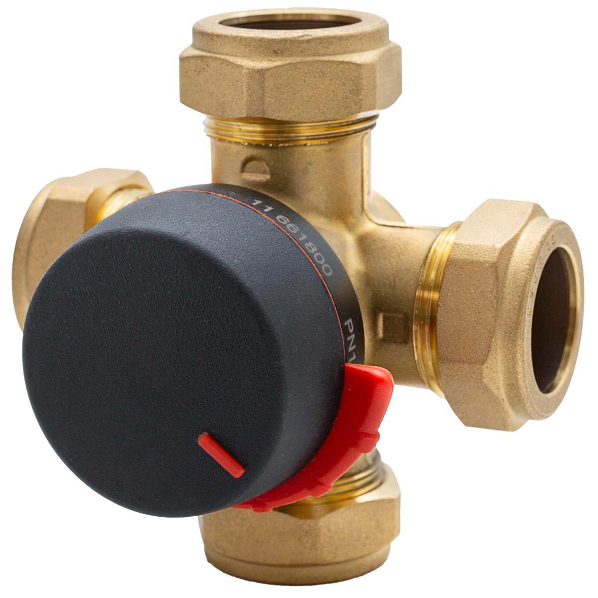 Shuntventiler VRB 4-vägs, Esbe - VRB243 SHUNTVENTIL 4-VÄGS ESBE 22MM KVS4 BIVALENT