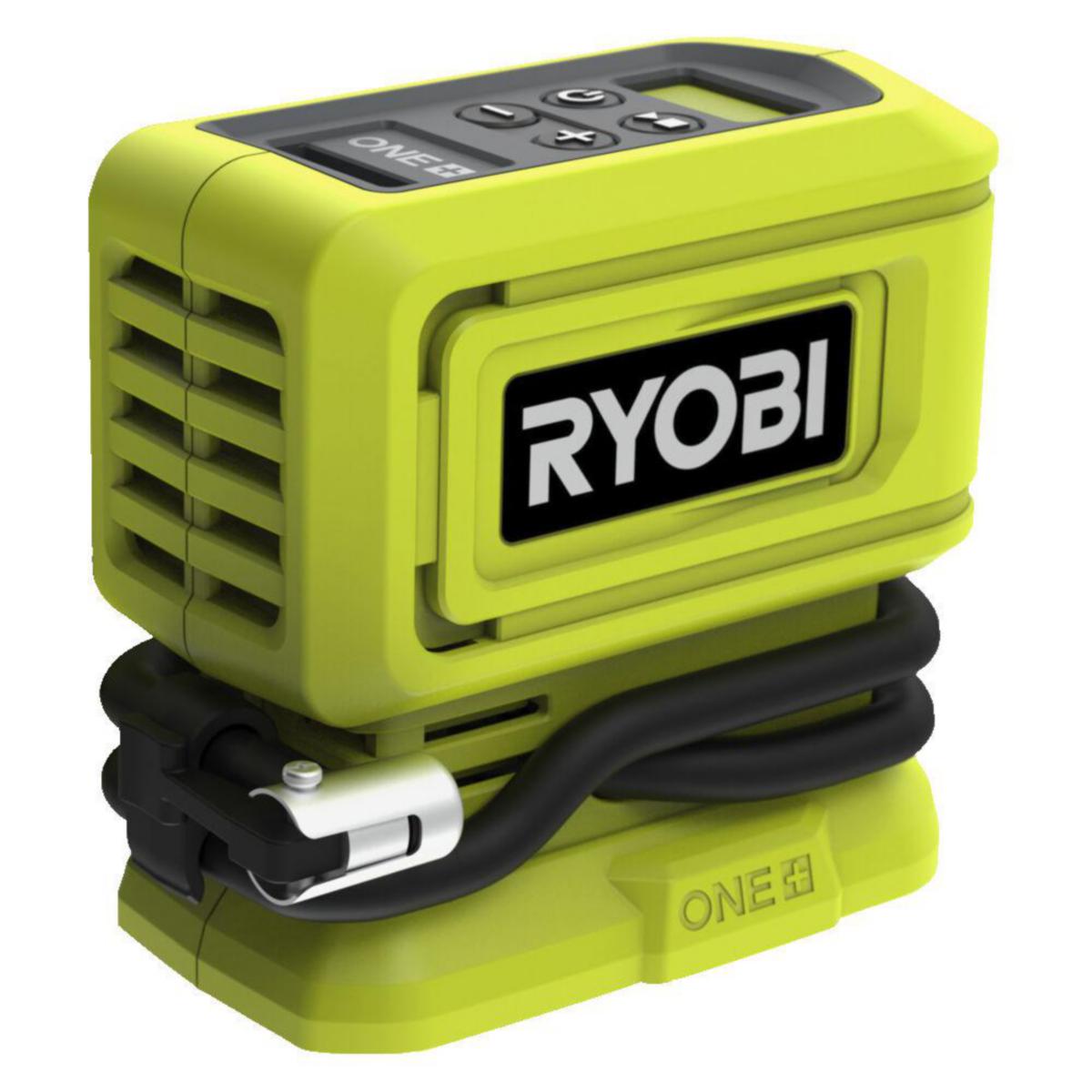 Minikompressor RYOBI One+ RPI18-0 SOLO - MINIKOMPRESSOR RYOBI ONE+ RPI18-0 SOLO