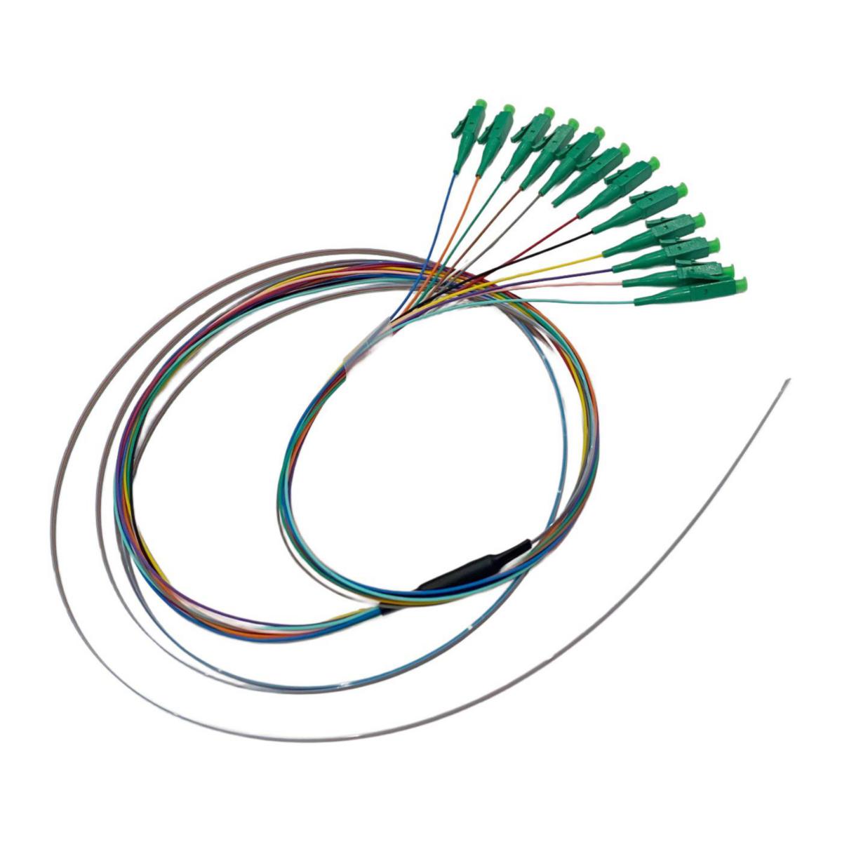 Fiberfanout Pigtail SM - FANOUT RIBBON 12XLC/APC 2,5M 42R-S1-LC-12-2,5A