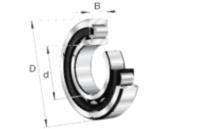 Cylindriska rullager FAG NU2 ..M1