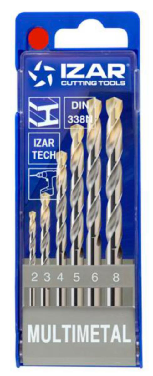 Borrkassett IZAR 1462-1015 HSS ZRN - BORRKASSET IZAR 1462 2-3-4-5-6-8 ZIRKON (1015)