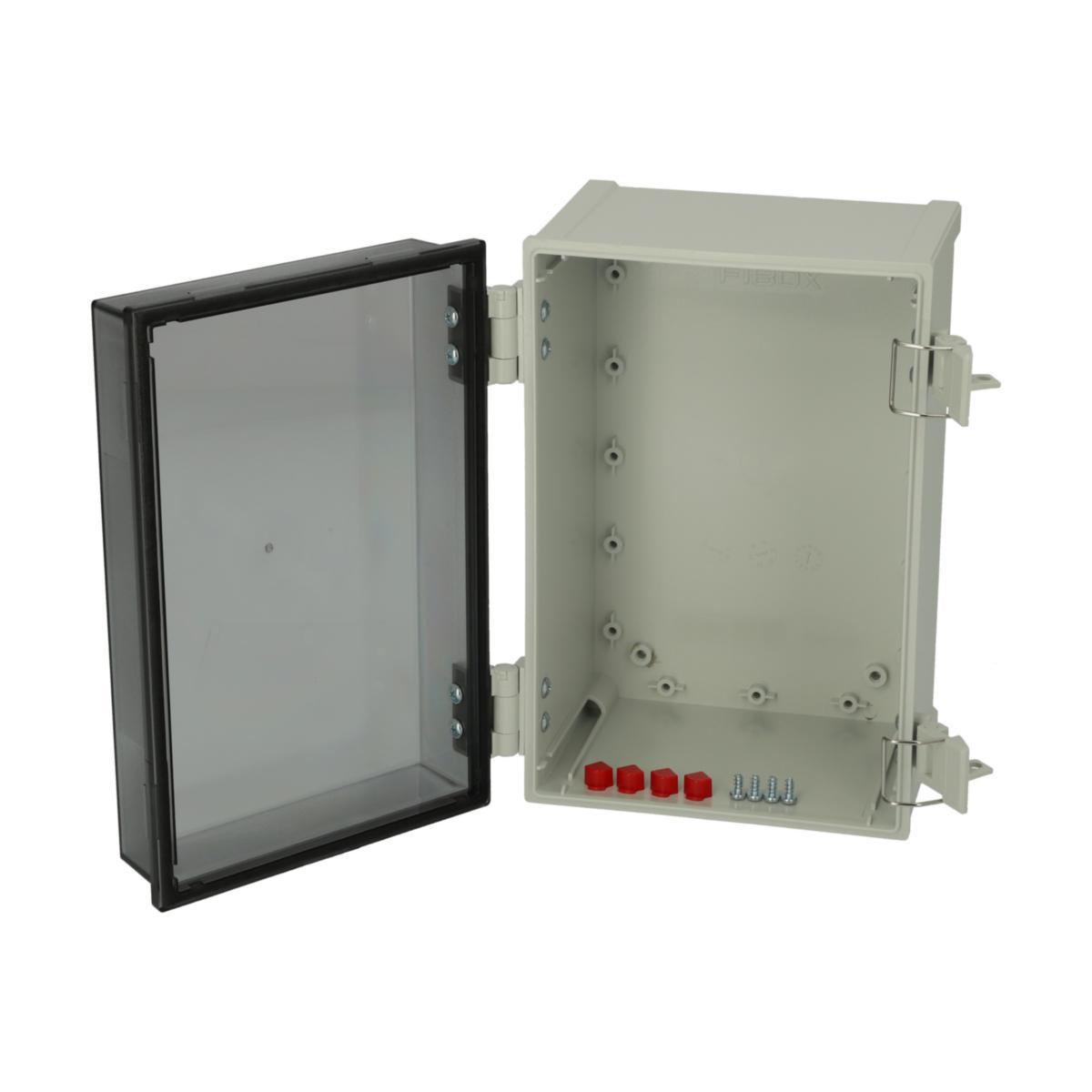 Väggskåp CAB PC, med lås och transparent dörr - VÄGGSKÅP CAB PC 302018 T