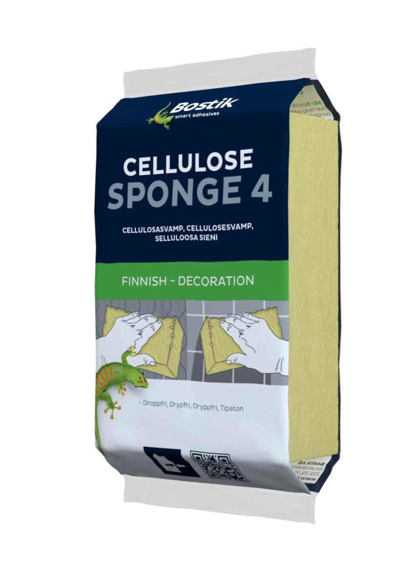 Cellulosasvamp Bostik - CELLULOSASVAMP 4 BOSTIK 150X120X45 MM