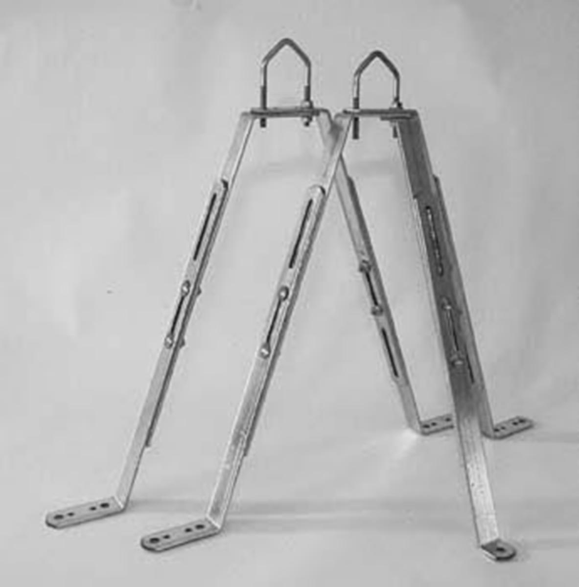 Väggfäste VF-500P, 335P, 5075P, 2550 - VÄGGFÄSTEØ30-50mm VF-5075P PAR 50-75cm FRÅN VÄGG 240352