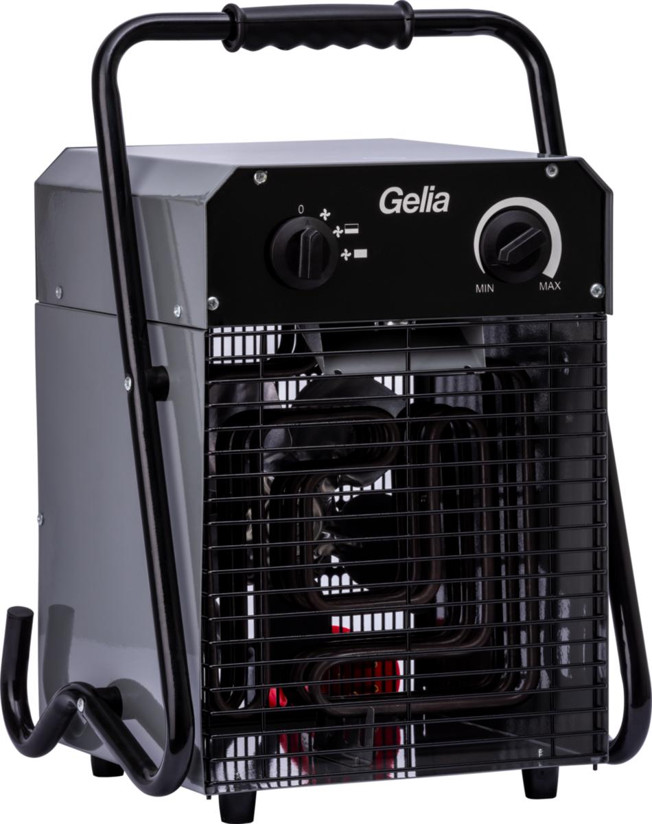 Värmefläkt, byggfläkt, 5 kW, Gelia - VÄRMEFLÄKT BYGG 5KW 400V