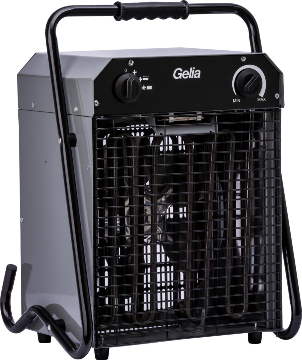 Värmefläkt, byggfläkt, 9 kW, Gelia - VÄRMEFLÄKT BYGG 9KW 400V IP24